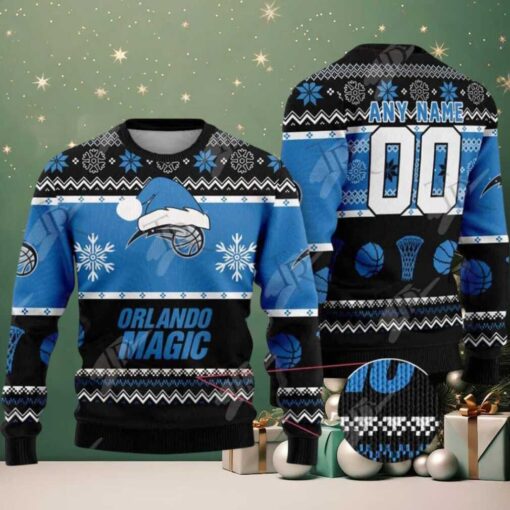 NBA Orlando Magic Special 2025 Personalized Christmas Ugly Christmas Sweater Gift For Men And Women