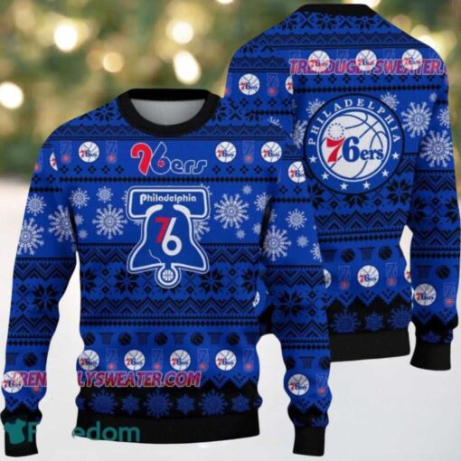 NBA Philadelphia 76ers Winter Wonderland Ugly Christmas Sweater
