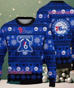 NBA Philadelphia 76ers Winter Wonderland Ugly Christmas Sweater