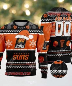 NBA Phoenix Suns Christmas Game Day Ugly Christmas Sweater