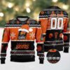 NBA Boston Celtics Special Custome Name And Number 2025 Knitted Ugly Christmas Sweater