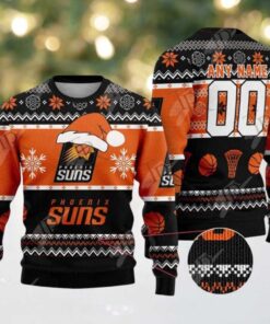 NBA Phoenix Suns Special 2025 Personalized Christmas Ugly Christmas Sweater Gift For Men And Women