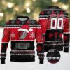 New England Patriots NFL x Baby Yoda Hug The Ball Christmas Merry Christmas 2025 Holiday Ugly Sweater