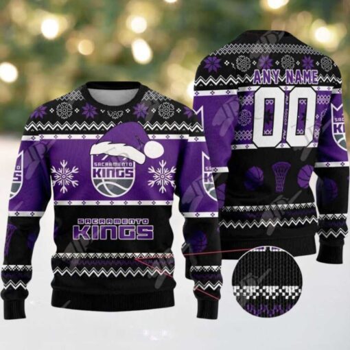 NBA Sacramento Kings Special 2025 Personalized Christmas Ugly Christmas Sweater Gift For Men And Women