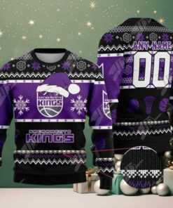 NBA Sacramento Kings Special 2025 Personalized Christmas Ugly Christmas Sweater Gift For Men And Women