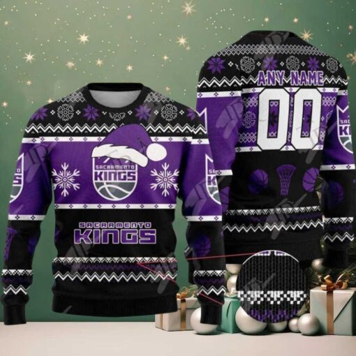 NBA Sacramento Kings Special 2025 Personalized Christmas Ugly Christmas Sweater Gift For Men And Women