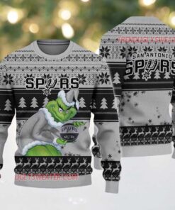 NBA San Antonio Spurs Grinch Stolen Ugly Christmas Sweater