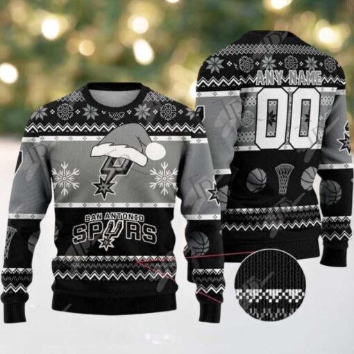 NBA San Antonio Spurs Special 2025 Personalized Christmas Ugly Christmas Sweater Gift For Men And Women