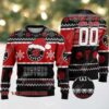 NBA Toronto Raptors Snowflake Pattern Ugly Christmas Sweater