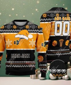 NBA Utah Jazz Special Holiday Christmas Xmas Ugly Christmas Sweater 2025