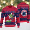 NBA Utah Jazz Snowy Hoops Ugly Christmas Sweater