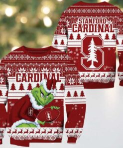NCAA Stanford Cardinal x Grinch New Design Ugly Xmas Sweater