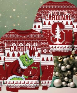 NCAA Stanford Cardinal x Grinch New Design Ugly Xmas Sweater