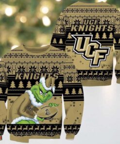 NCAA UCF Knights x Grinch New Design Ugly Xmas Sweater