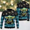 NBA Chicago Bulls Special Custome Name And Number 2025 Knitted Ugly Christmas Sweater