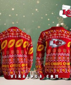 NFL Kansas City Chiefs x Merry Christmas 2024 Sweater