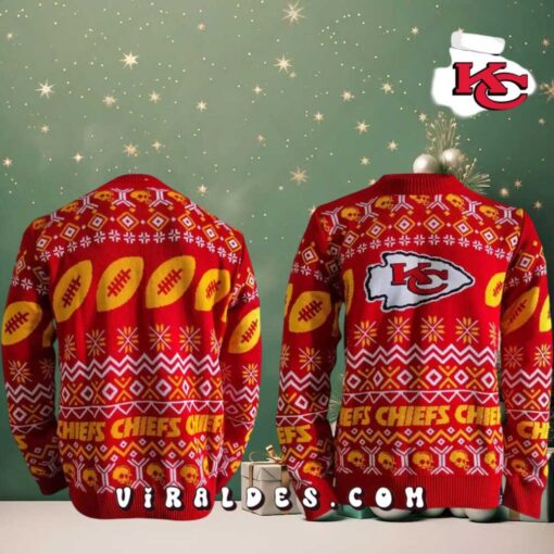 NFL Kansas City Chiefs x Merry Christmas 2024 Sweater