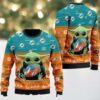 NBA Charlotte Hornets Special Custome Name And Number 2025 Knitted Ugly Christmas Sweater