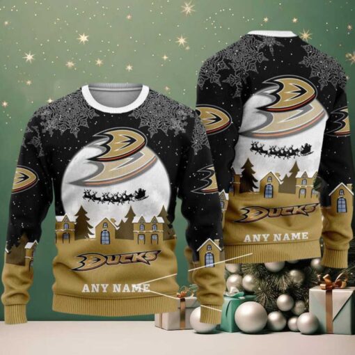 NHL Anaheim Ducks Hockey New Design Litmited Christmas Ugly Sweater