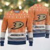 NHL Anaheim Ducks Personalized Snow Tree Ugly Christmas Sweater