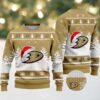 NBA Atlanta Hawks Special Custome Name And Number 2025 Knitted Ugly Christmas Sweater