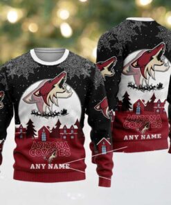 NHL Arizona Coyotes Hockey New Design Litmited Christmas Ugly Sweater