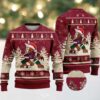 NFL New England Patriots Logo Football Team Special Xmas Personalized Name Ugly Christmas Sweater 2025 Holiday Gift
