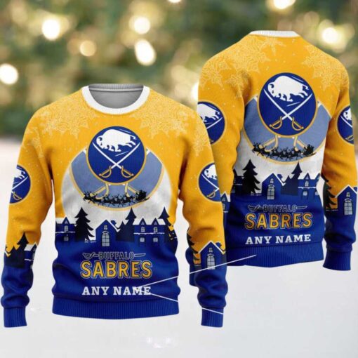 NHL Buffalo Sabres Hockey New Design Litmited Christmas Ugly Sweater