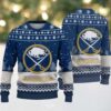 NHL Buffalo Sabres Personalized Snow Tree Ugly Christmas Sweater
