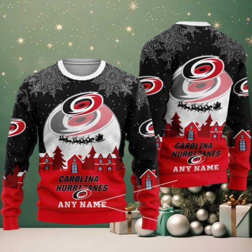 NHL Carolina Hurricanes Hockey New Design Litmited Christmas Ugly Sweater