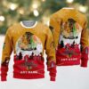 NHL Carolina Hurricanes Personalized Snow Tree Ugly Christmas Sweater