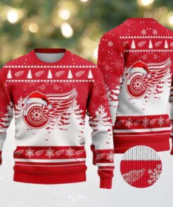 NHL Detroit Red Wings Special 2025 Knitted Ugly Christmas Sweater
