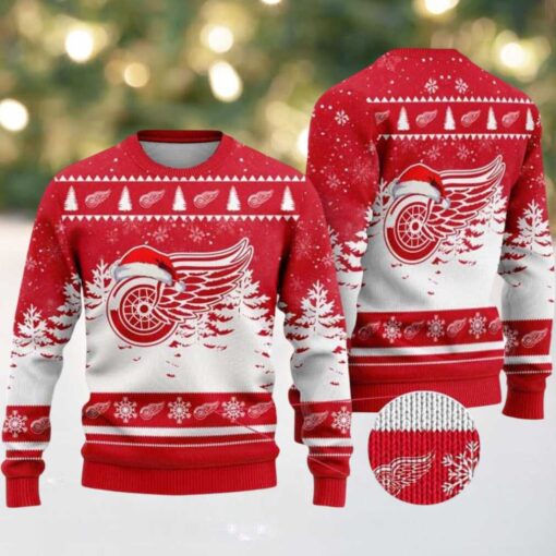 NHL Detroit Red Wings Special 2025 Knitted Ugly Christmas Sweater