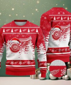 NHL Detroit Red Wings Special 2025 Knitted Ugly Christmas Sweater