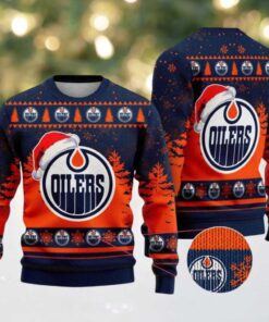 NHL Edmonton Oilers Special 2025 Knitted Ugly Christmas Sweater