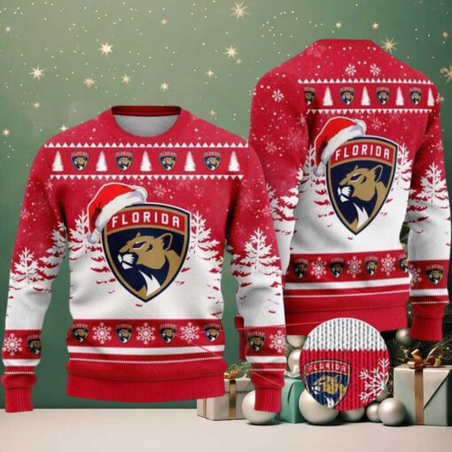 NHL Florida Panthers Special 2025 Knitted Ugly Christmas Sweater