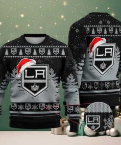 NHL Los Angeles Kings Personalized Name Christmas Design Ugly Sweater ST2301