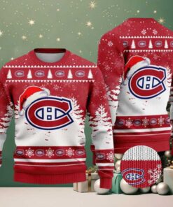 NHL Montreal Canadiens Special Personalized Christmas 2025 Holiday Ugly Christmas Sweater