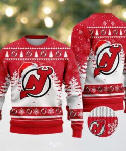 NHL New Jersey Devils Special Personalized Christmas 2025 Holiday Ugly Christmas Sweater