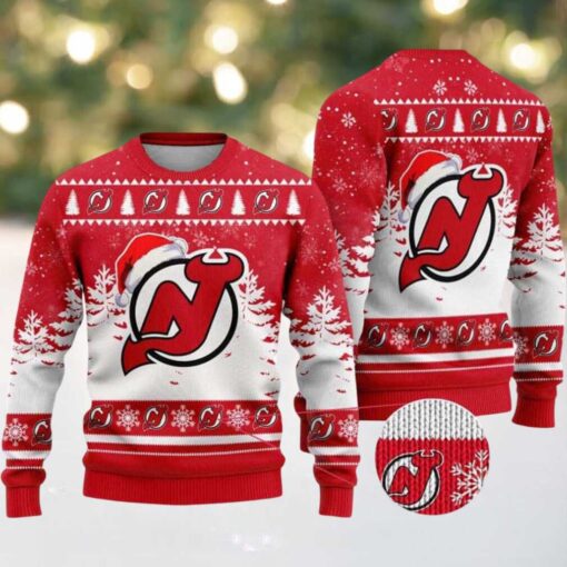 NHL New Jersey Devils Special Personalized Christmas 2025 Holiday Ugly Christmas Sweater