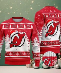 NHL New Jersey Devils Special Personalized Christmas 2025 Holiday Ugly Christmas Sweater