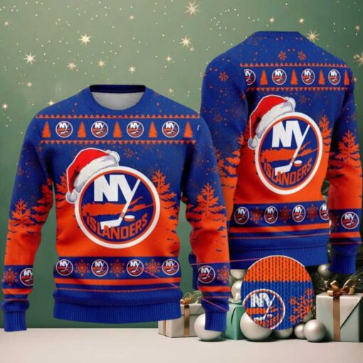 NHL New York Islanders Special Personalized Christmas 2025 Holiday Ugly Christmas Sweater