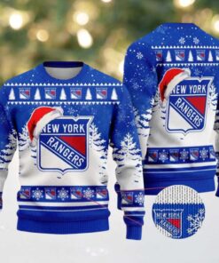 NHL New York Rangers Special Personalized Christmas 2025 Holiday Ugly Christmas Sweater