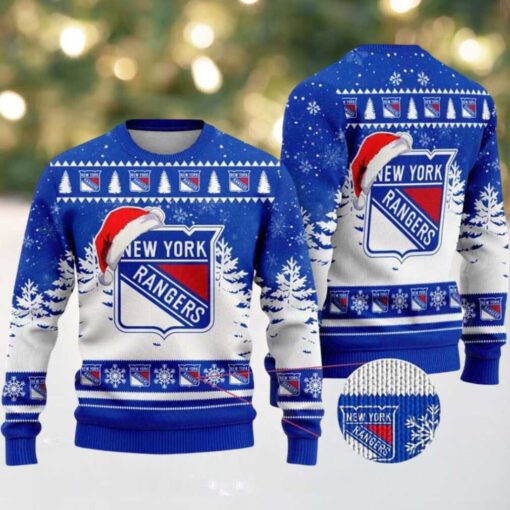 NHL New York Rangers Special Personalized Christmas 2025 Holiday Ugly Christmas Sweater