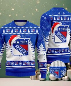 NHL New York Rangers Special Personalized Christmas 2025 Holiday Ugly Christmas Sweater
