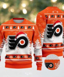 NHL Philadelphia Flyers Special 2025 Personalized Christmas Ugly Christmas Sweater Gift For Men And Women