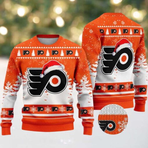 NHL Philadelphia Flyers Special 2025 Personalized Christmas Ugly Christmas Sweater Gift For Men And Women