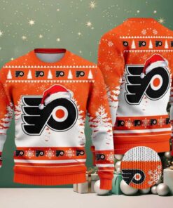 NHL Philadelphia Flyers Special 2025 Personalized Christmas Ugly Christmas Sweater Gift For Men And Women