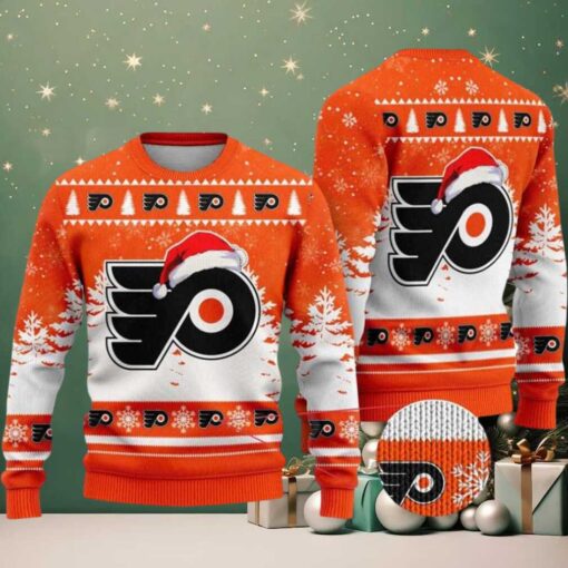 NHL Philadelphia Flyers Special 2025 Personalized Christmas Ugly Christmas Sweater Gift For Men And Women