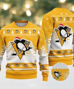 NHL Pittsburgh Penguins Special 2025 Personalized Christmas Ugly Christmas Sweater Gift For Men And Women